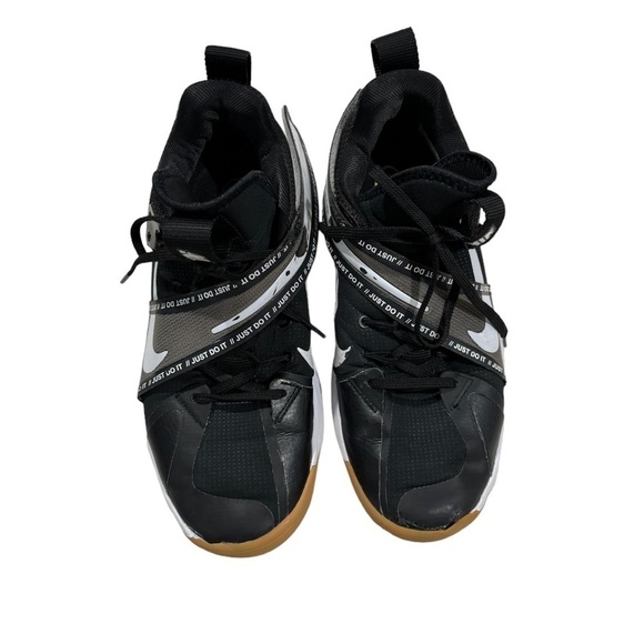 Nike Womens React Hyperset Women's Volleyball Shoe black white size 9.5 - Picture 2 of 9